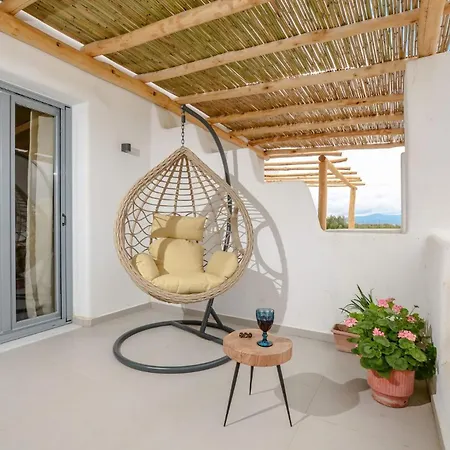 别墅 Magnificent Naxos | 3 Bedrooms | Jimbei | Beautiful Sea Views And Private Pool | Naxos